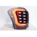 Subaru Forester 16-18 Carbon Fiber Look Red Light Bar LED Tail Lamp